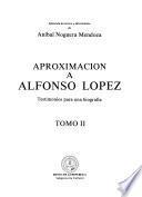 Aproximación a Alfonso López