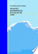 Libro APUNTES ENHEBRADOS EN HILOS DE AIRE