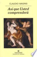 Libro Así que usted comprenderá