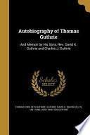 Libro AUTOBIOG OF THOMAS GUTHRIE