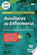 Libro Auxiliares de Enfermería. Servicio Andaluz de Salud (SAS) Temario Específico Volumen 1