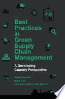 Libro Best Practices in Green Supply Chain Management