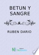 Libro Betun y sangre