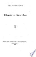Bibliografía de Rubén Darío