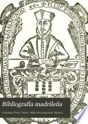 Bibliografía madrileña; ó, Descripción de las obras impresas en Madrid: 1601 al 1620