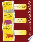 Libro Biblioteca Saramago (Pack 3 ebooks): Ensayo sobre la ceguera, El viaje del elefante, Caín y el primer capítulo inédito d