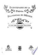 Bicentenario de la prensa provincial en México