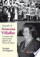 Libro Biografía de Azucena Villaflor