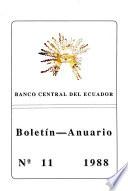 Boletín anuario - Banco Central del Ecuador