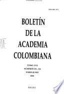 Boletín de la Academia Colombiana