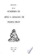 Boletín de la Academia de Artes y Ciencias de Puerto Rico
