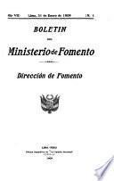 Boletín del Ministerio de fomento
