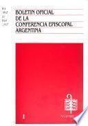 Boletín oficial de la Conferencia Episcopal Argentina