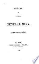 Breve extracto de la vida del General Mina