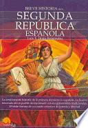 Libro Breve historia de la Segunda república española
