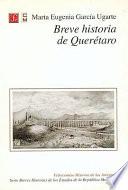 Libro Breve historia de Querétaro