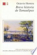 Libro Breve historia de Tamaulipas