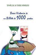 Libro Breve historia de un billete de mil pesetas