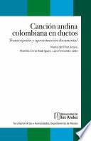 Libro Canción andina colombiana en duetos