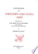 Catálogo de la colección cervantina Sedó