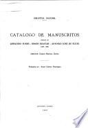 Catálogo de manuscritos