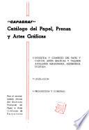 Catálogo del papel, prensa y artes gráficas