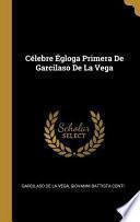 Libro Célebre Égloga Primera De Garcilaso De La Vega