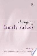Libro Changing Family Values