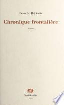 Libro Chronique frontalière