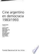 Cine argentino en democracia, 1983-1993