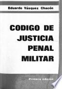 Código de justicia penal militar