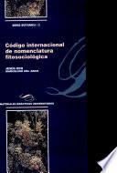 Código internacional de nomenclatura fitosociológica