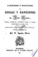 Coleccion de Romances Castellanos, anteriores el Siglo 18