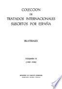Colección de tratados internacionales suscritos por España