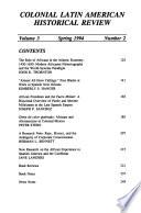 Colonial Latin American Historical Review