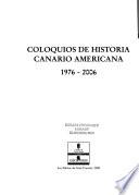 Coloquios de Historia Canario-Americana, 1976-2006