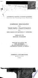 Compendio bibliográfico del Triunfo partenico de don Carlos de Sigüenza y Góngora