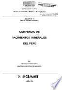 Compendio de yacimientos minerales del Perú