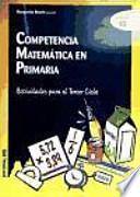 Libro Competencia matematica en primaria
