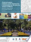 Comportamiento ambientalmente responsable e importancia de los espacios verdes en México.