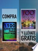 Libro Compra 1100 CHISTES PARA PARTIRSE y llévate gratis 100 REGLAS PARA AUMENTAR TU PRODUCTIVIDAD