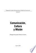 Comunicación, cultura y misión