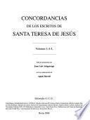 Concordancias de los escritos de Santa Teresa de Jesús: A-L