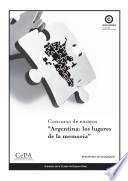 Concurso de ensayos: Argentina: los lugares de la memoria