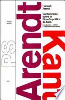 Libro Conferencias sobre la filosofía política de Kant