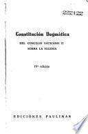 Constitución dogmática del Concilio Vaticano II sobre la Iglesia