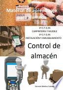 Libro Control de almacén (Material de aprendizaje para alumnos)