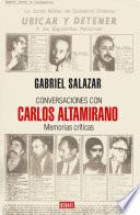 Libro Conversaciones con Carlos Altamirano