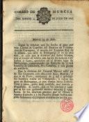 Correo de Murcia del Sabado 23 de Julio de 1808, 2 Noviembre 1808