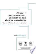 COVID-19 y su circunstancia. Una visión jurídica plural de la pandemia. Vol. IV. Política, derecho y economía